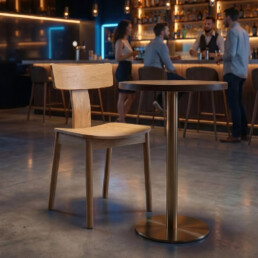 Show your furniture in night clubs and bars